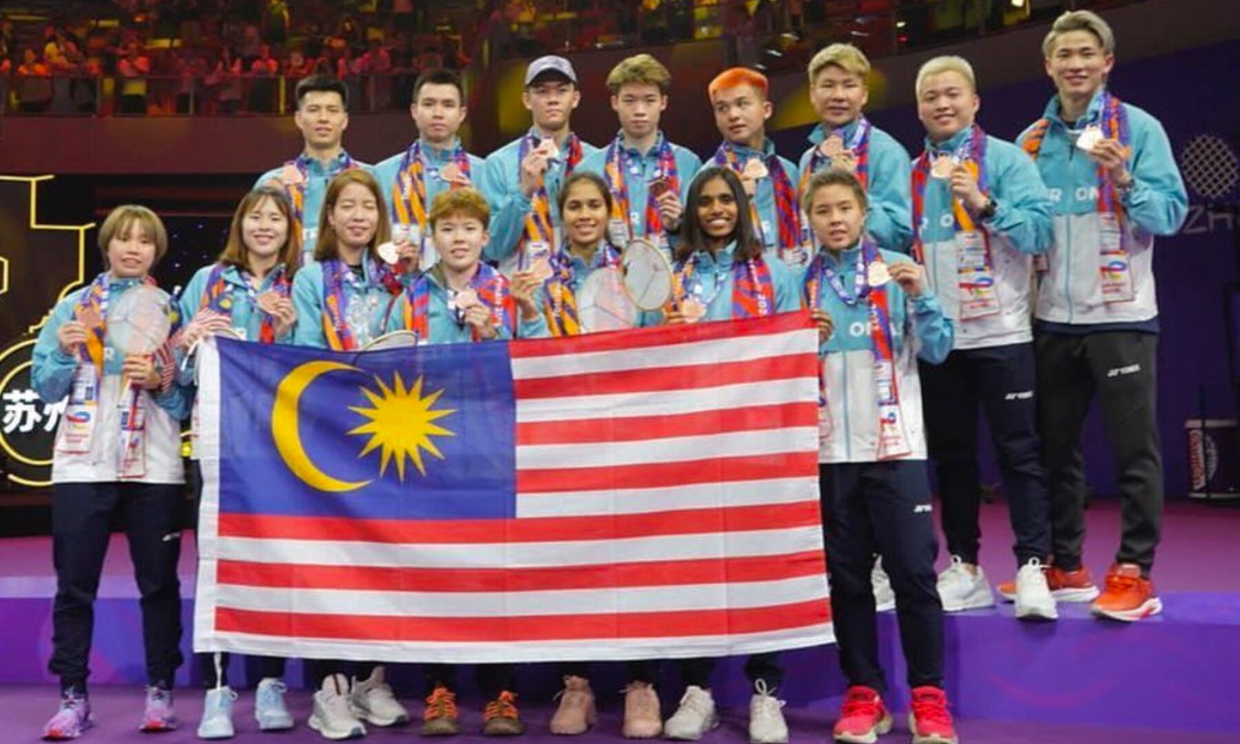 Sudirman Cup Malaysia's overall record in the tournament