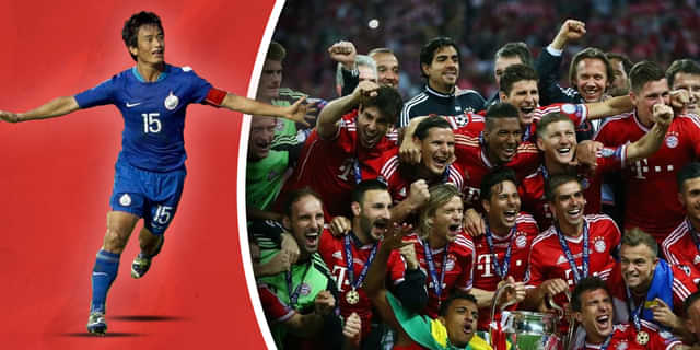Looking back at when Bayern Munich played against India