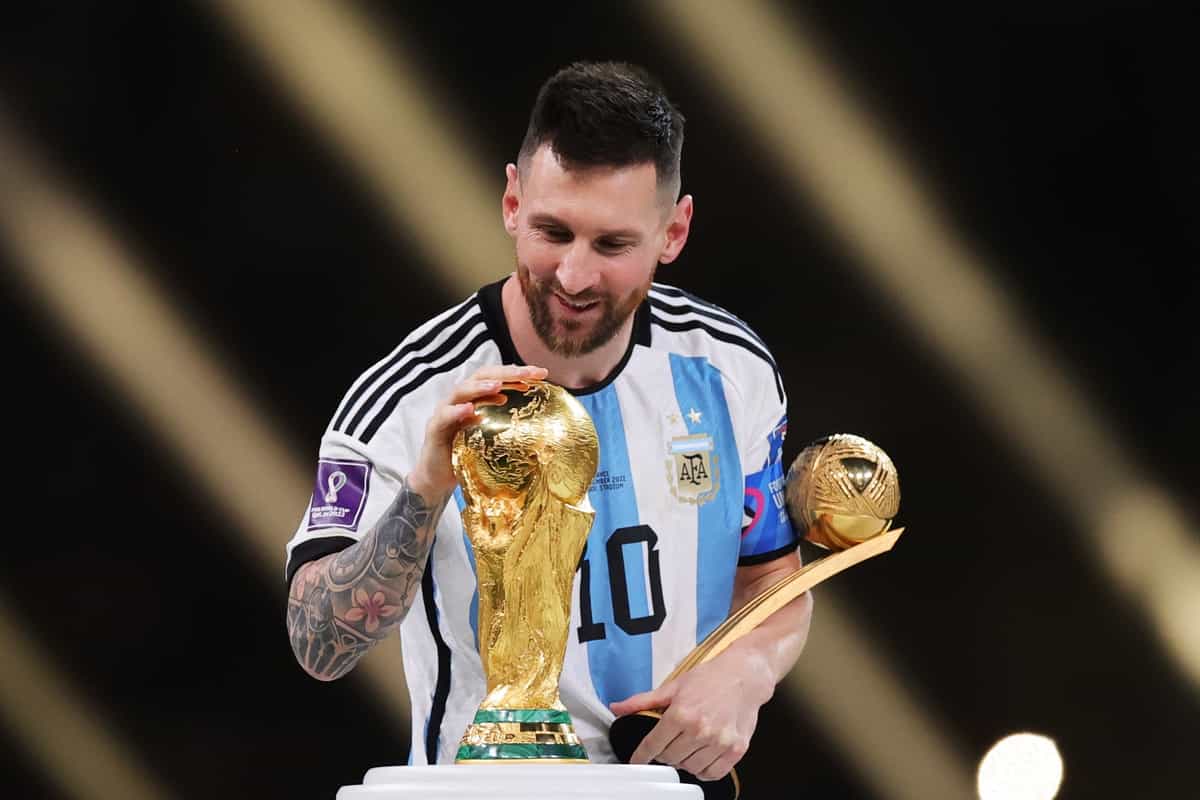 Lionel Messi's World Cup shirts set to be sold for £8m at auction