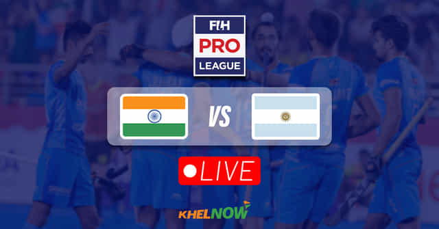 FIH Men's Hockey Pro League 2022-23 India  2-1 Argentina Highlights