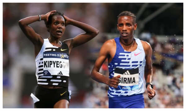 Faith Kipyegon and Lamecha Girma set Steeplechase World Records at Paris Diamond League 2023