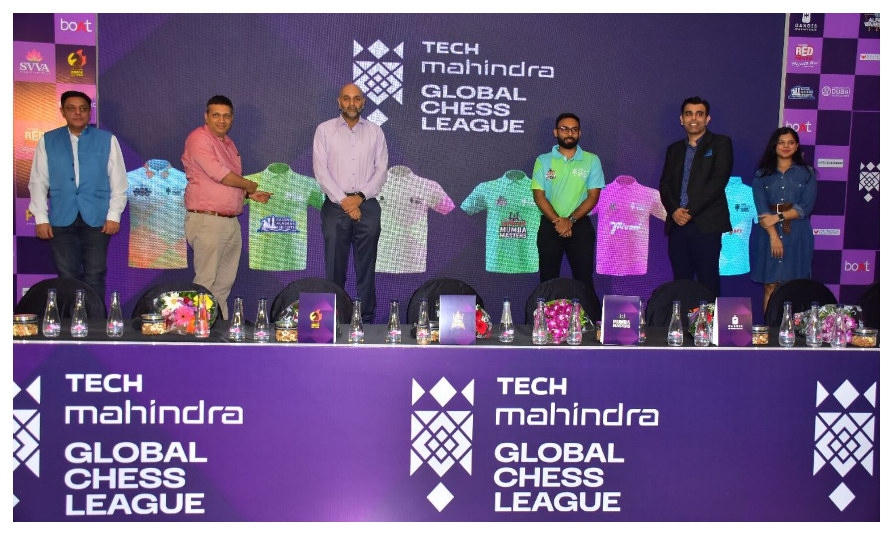 Global Chess League 2023 Franchises unveil logos and jerseys