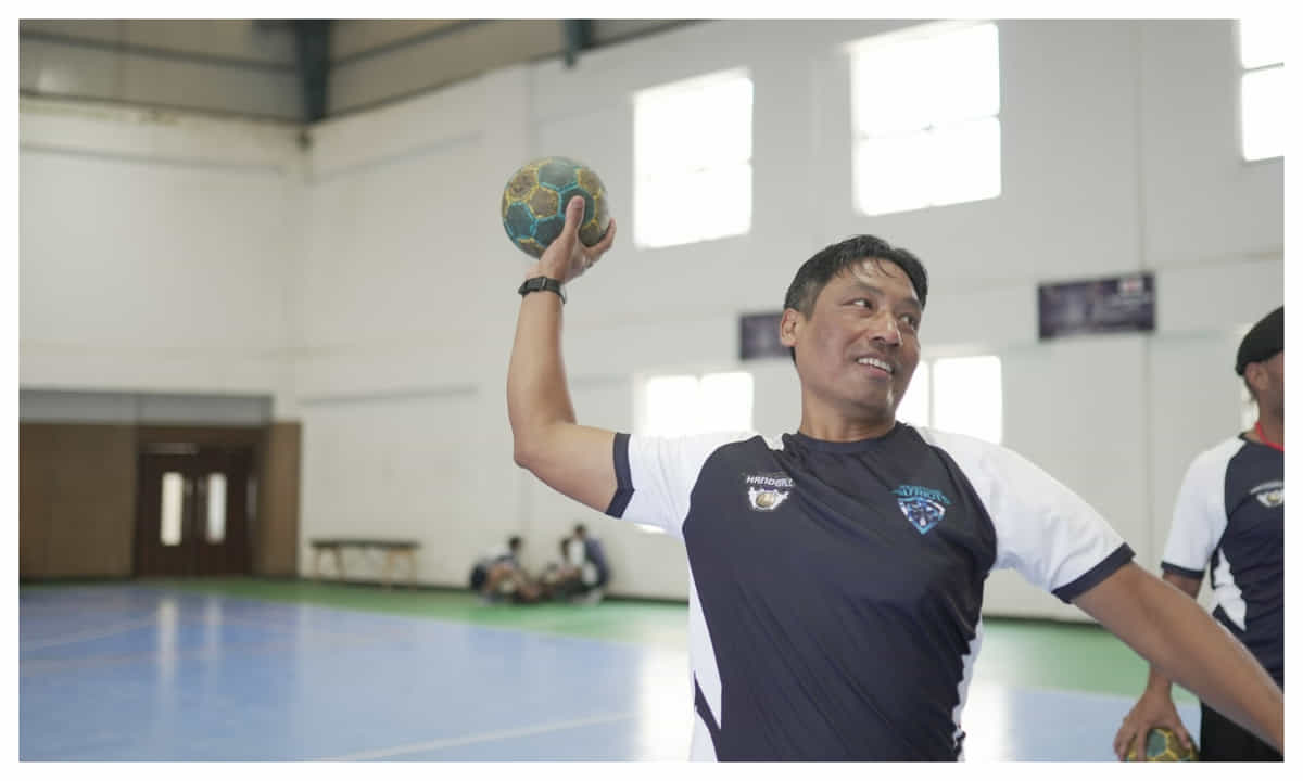 Rajasthan Patriots coach Naya Chandra Singh speaks on growth of handball in Manipur