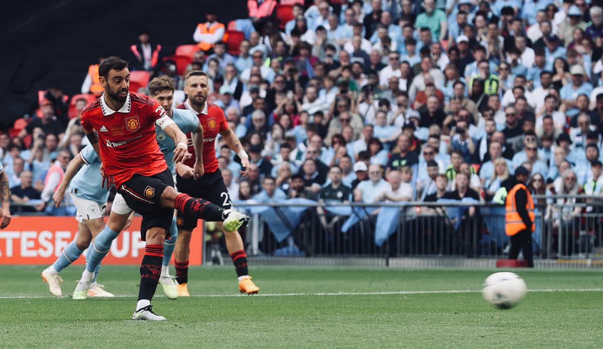 Bruno Fernandes featured over 6,000 minutes in 70 games for club and country in 2022-23 season