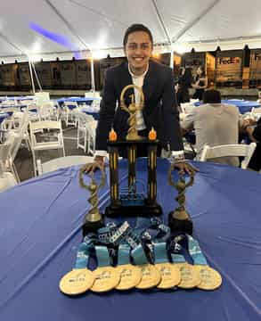 Mudit Dani becomes first Indian to win NCTTA Male Athlete of the Year award