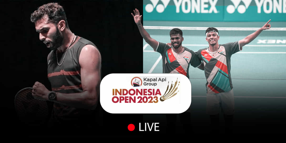 Indonesia Open 2023 Semi-Finals Highlights: Satwik-Chirag advances to final, HS Prannoy knocked out