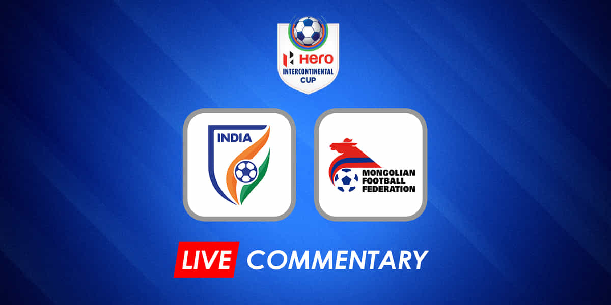 Hero Intercontinental Cup 2023: India vs Mongolia Live Updates
