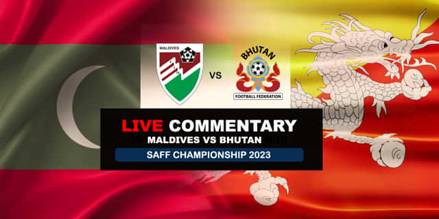 SAFF Championship 2023: Maldives vs Bhutan Live Updates