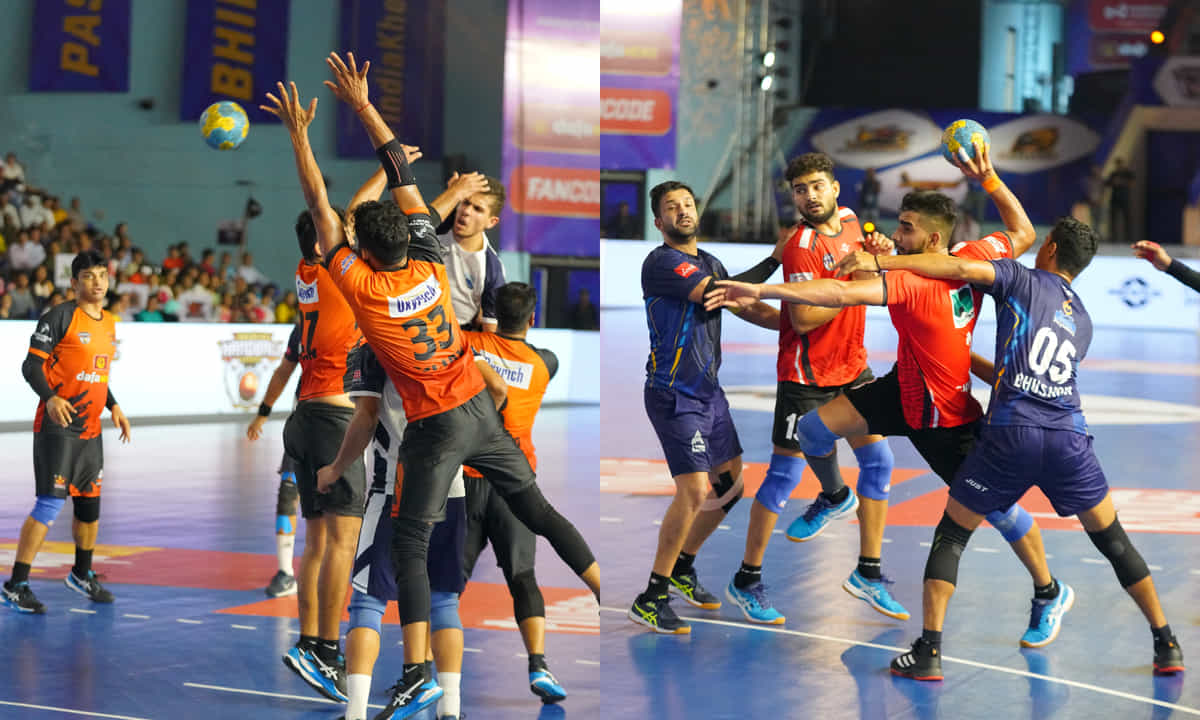 Premier Handball League 2023: Golden Eagles UP pip Delhi Panzers to make semis, Rajasthan Patriots stun table leaders Maharashtra Ironmen