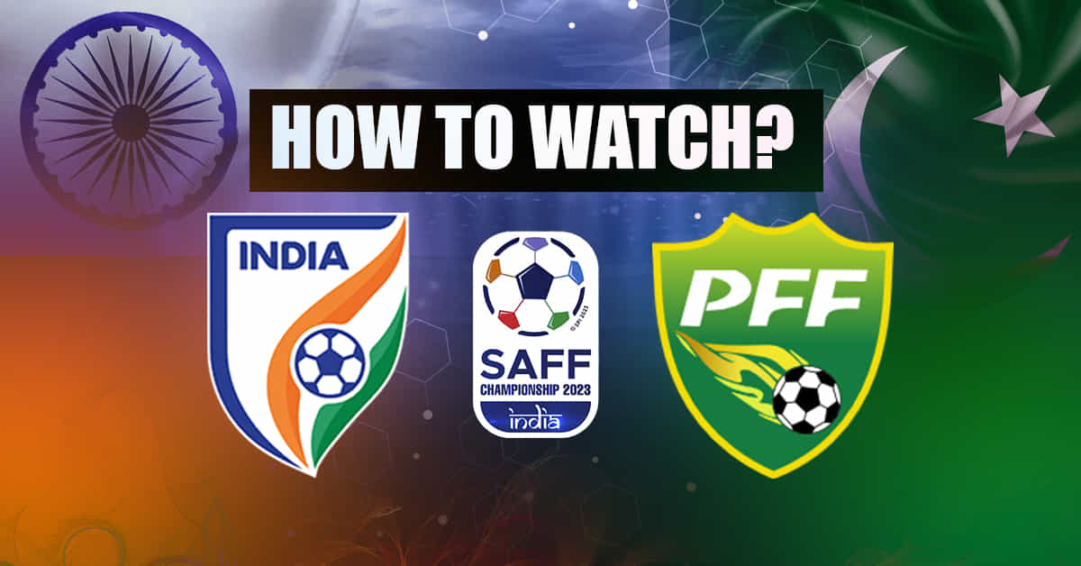 SAFF Championship 2023: India vs Pakistan: Where and how to watch in India?