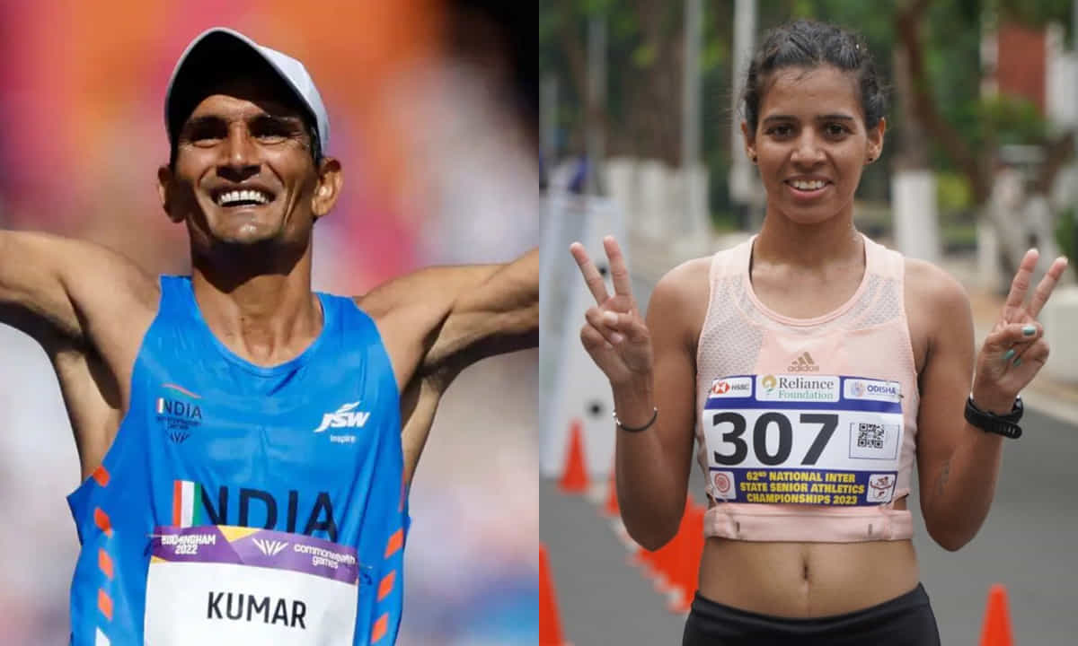 Inter State Athletics Championships 2023: Sandeep Kumar, Bhawna Jat win 20km race walk