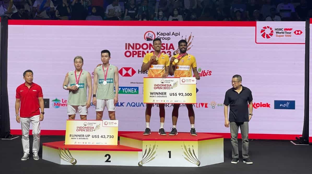 Indonesia Open 2023: Satwik-Chirag become first Indians to win BWF World Tour 1000 title