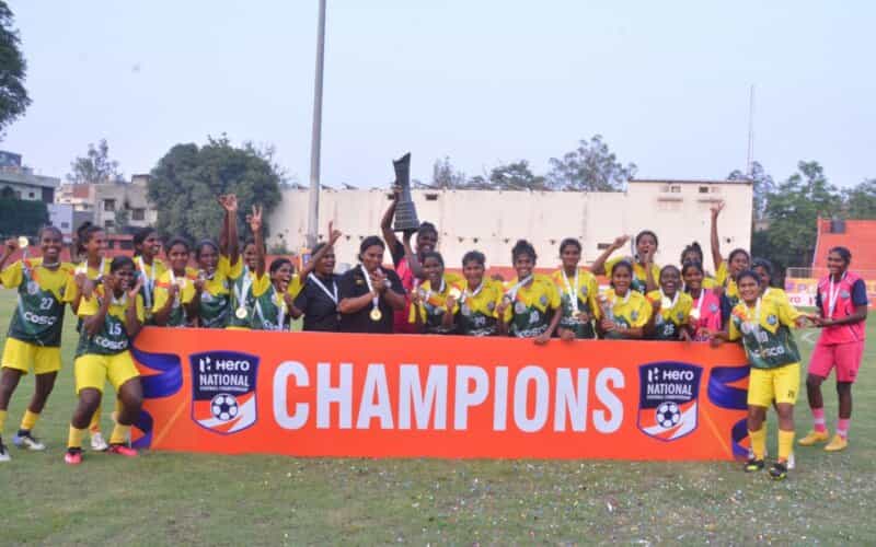 Tamil Nadu crowned champions of Hero Senior Women's National Football Championship