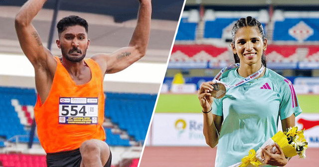 Top five Performers in Inter-State Athletics Championships 2023