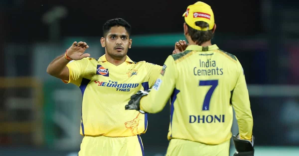 Tushar Deshpande reveals how MS Dhoni's captaincy helped him get success in the IPL 2023