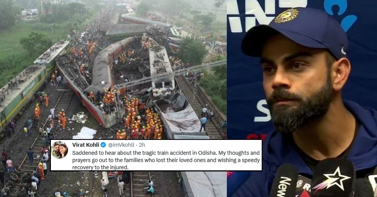 Virat Kohli, Gautam Gambhir and other cricketers express grief over lives lost in Odisha Train Accident