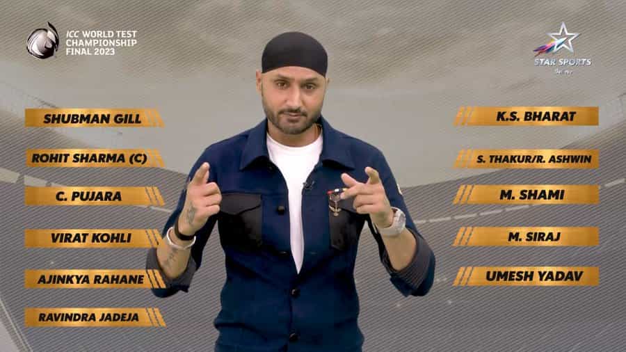 Harbhajan Singh names India's playing XI for WTC Final against Australia, leaves out this key player