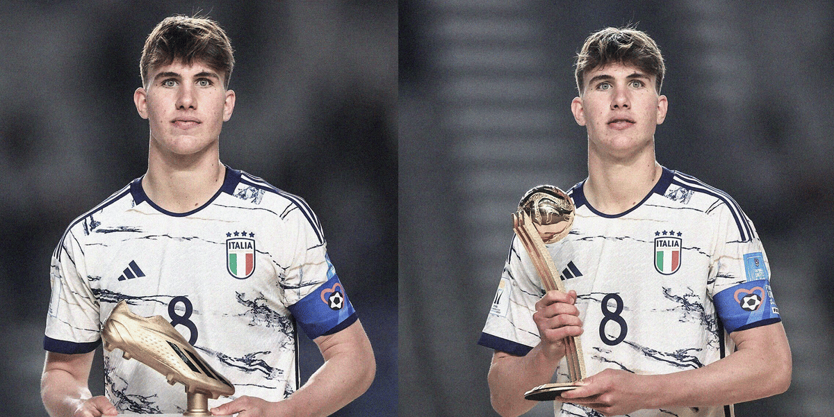 Cesare Casadei bags two awards at FIFA U20 World Cup 2023