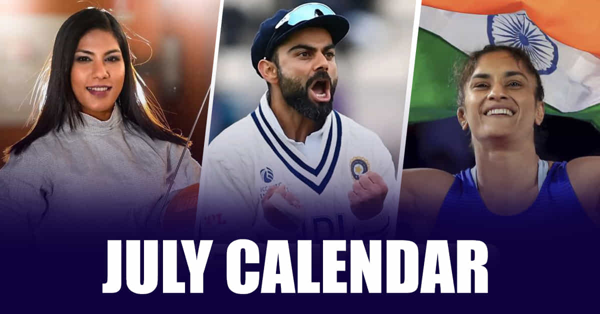 Indian Sports Calendar in 2023: Major events to look forward to in July