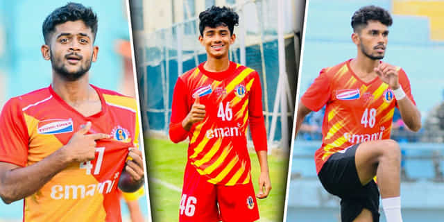 Aman C. K, Naseeb Rahman, and Muhammed Roshal P. P set to sign three-year contracts with East Bengal reserves