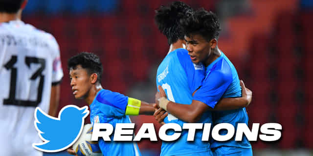 "Four goals against Asia's best" - Twitter laud India's outing against Japan in AFC U-17 Asian Cup 2023