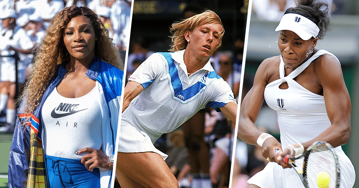 Five women's singles players with most Grand Slam matches