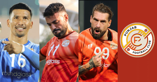 Punjab FC extend contracts of Luka Majcen, Juan Mera & Kiram Limbu