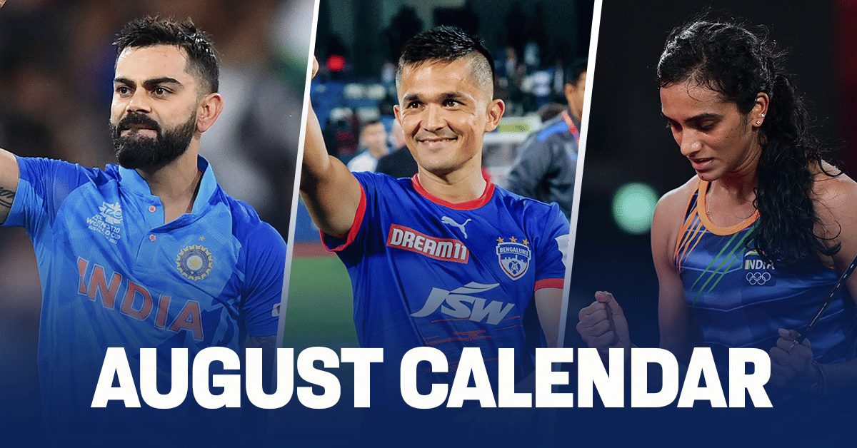 Indian Sports Calendar in 2023: Major events to look forward to in August