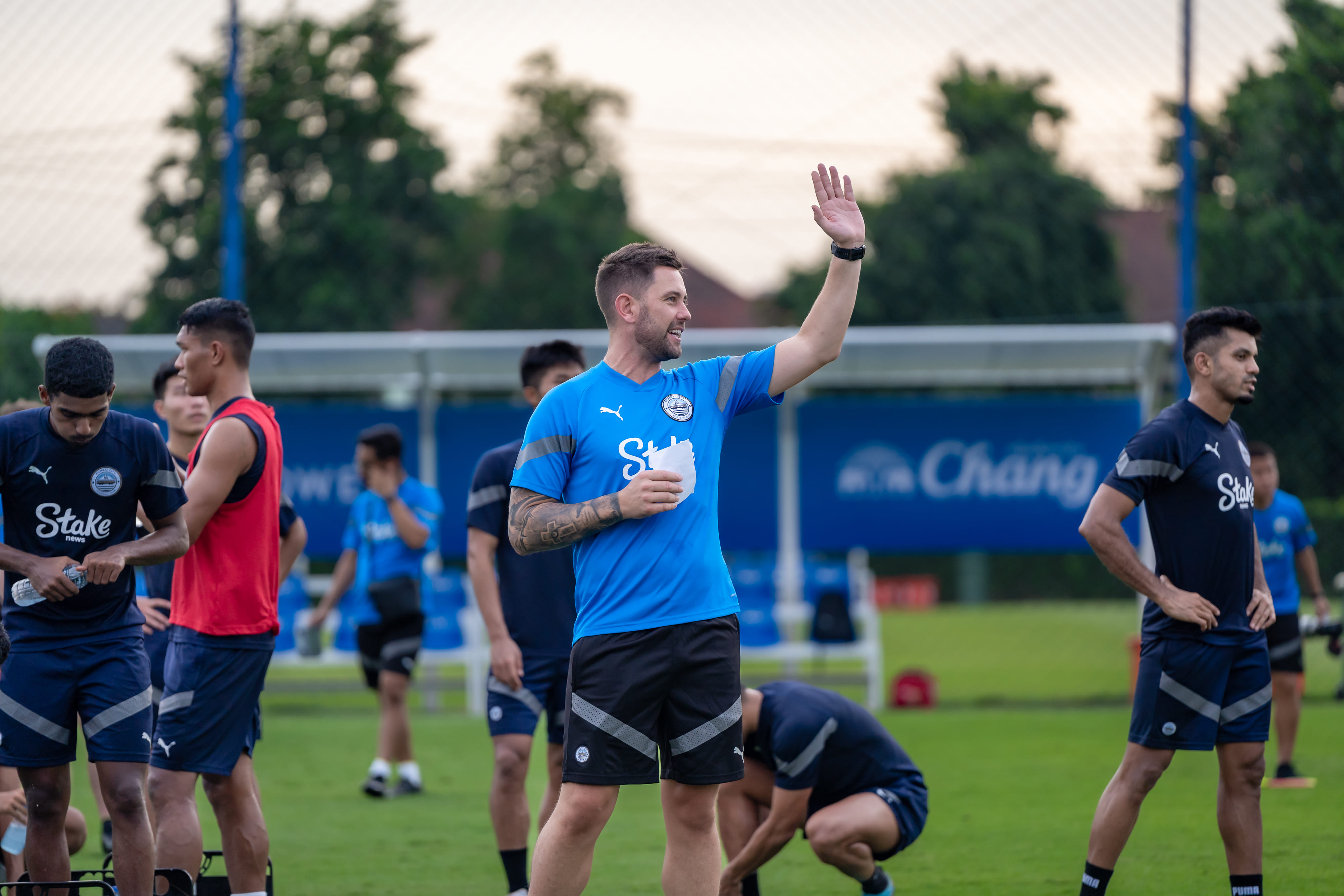 Very pleased with facilities here in Bangkok: Des Buckingham