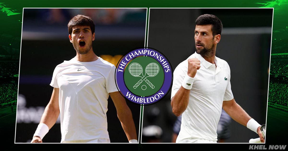 Where and how to watch Carlos Alcaraz vs Novak Djokovic men's singles final match, Wimbledon 2023, live in India?