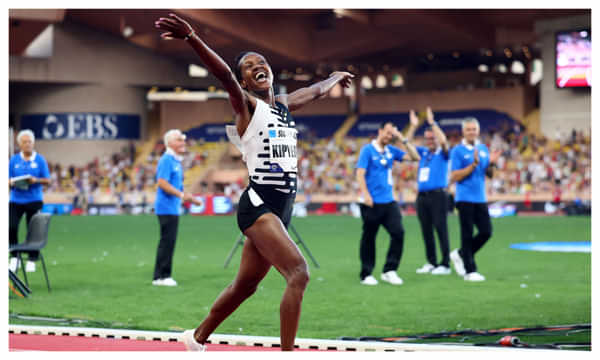 Monaco Diamond League 2023: Kipyegon creates world mile record