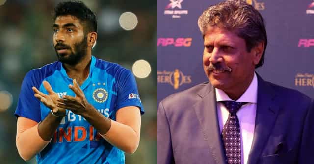 If Jasprit Bumrah isn't there in the World Cup, we've wasted time on him: Kapil Dev