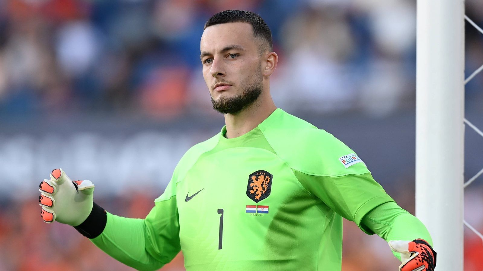 Top three goalkeepers with best save success rate in Eredivisie 2022-23