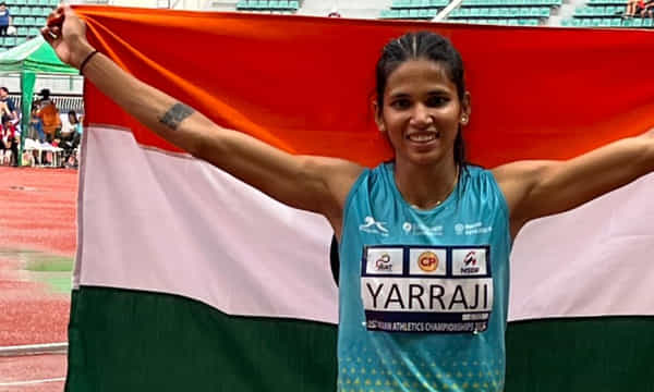 Jyothi Yarraji wins India's first gold medal at Asian Athletics Championships 2023