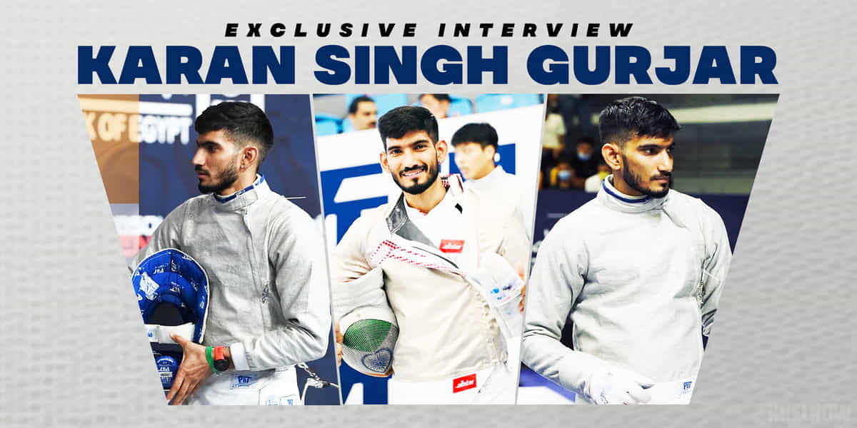 Promising Indian fencer Karan Singh Gurjar eyes history with Paris Olympics qualification