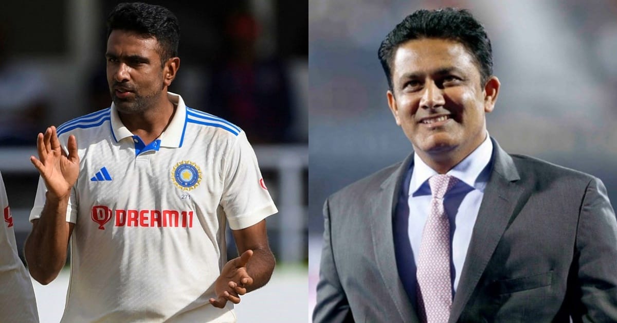 ‘West Indies batters were scared of him’: Anil Kumble hails Ravi Ashwin’s performance in Dominica Test