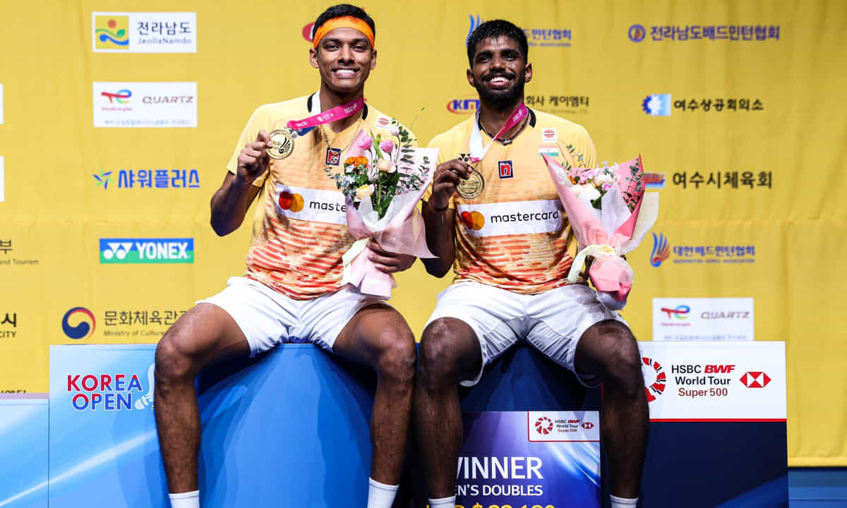 Satwik-Chirag defeat World No. 1 pair to win Korea Open 2023, lift season's third title
