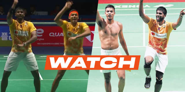 Watch: Satwik-Chirag celebrate Korea Open 2023 title win in 'Gangnam style'