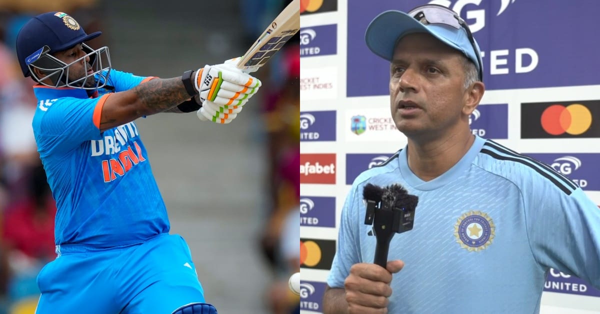 Rahul Dravid breaks his silence on Suryakumar Yadav's underwhelming performances in ODIs