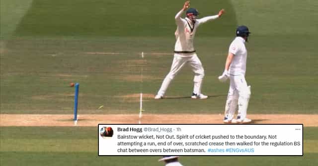 Twitter divided on Jonny Bairstow's controversial dismissal in Lord's test