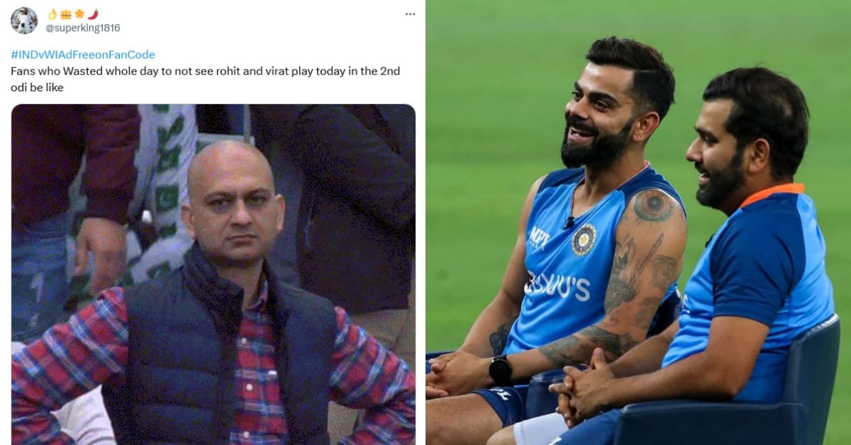 "Both have not played proper ODIs..": Fans slam BCCI as India rest Rohit & Virat in 2nd ODI vs West Indies
