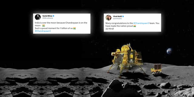 Such a proud moment for 1 billion of us....Twitter reacts to Chandrayaan-3's successful Moon landing