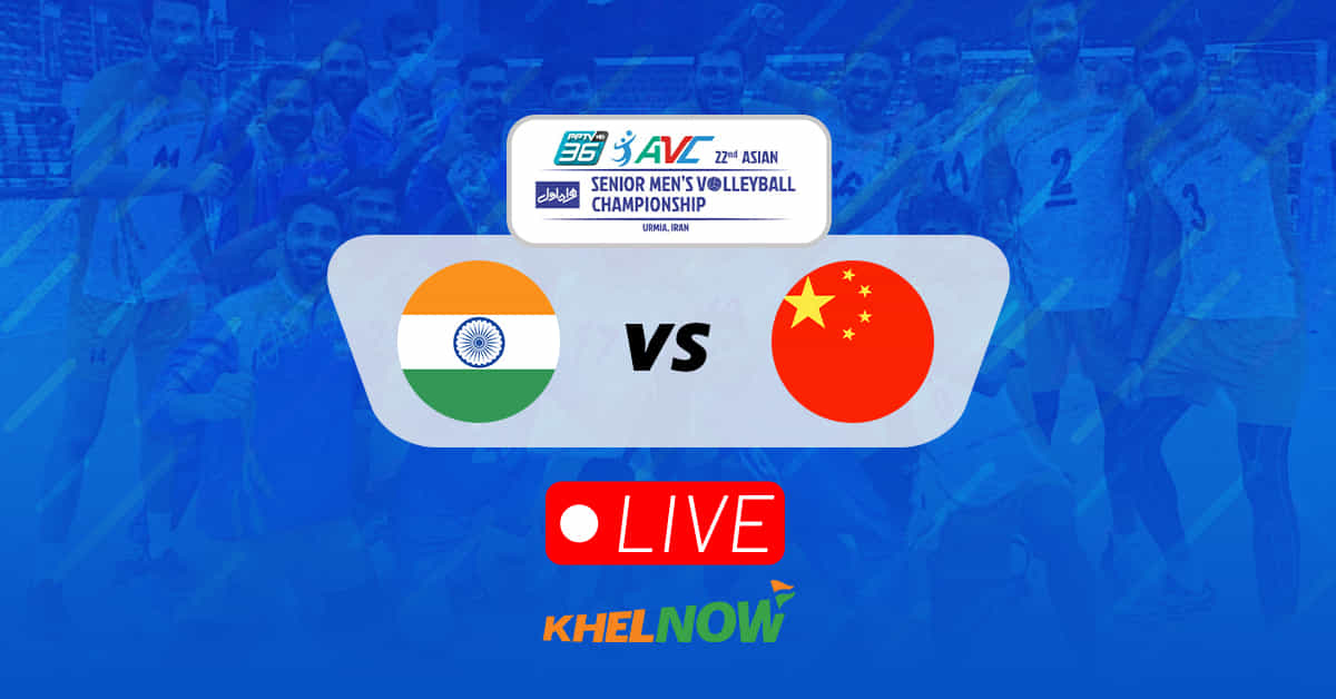 Asian Men's Volleyball Championship 2023 Playoffs: India vs China Highlights