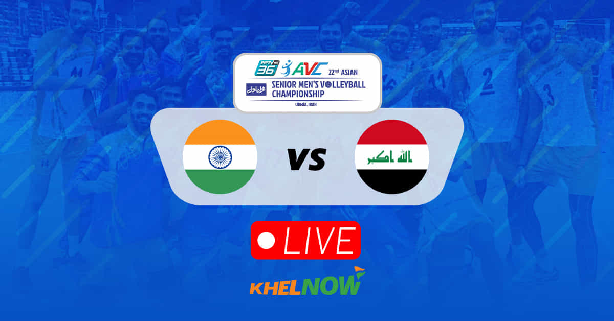 Asian Men's Volleyball Championship 2023 Classification: India defeat Iraq and finish on winning note
