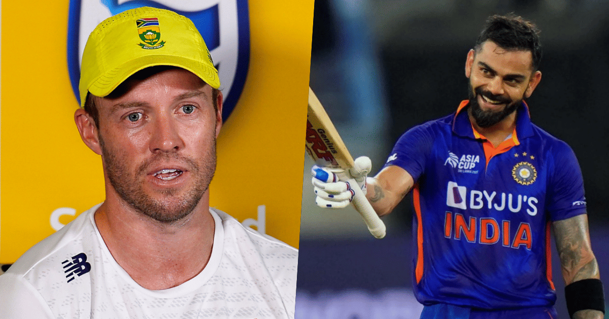 AB de Villiers suggests a new batting position for Virat Kohli in ODIs ahead of Asia Cup and World Cup
