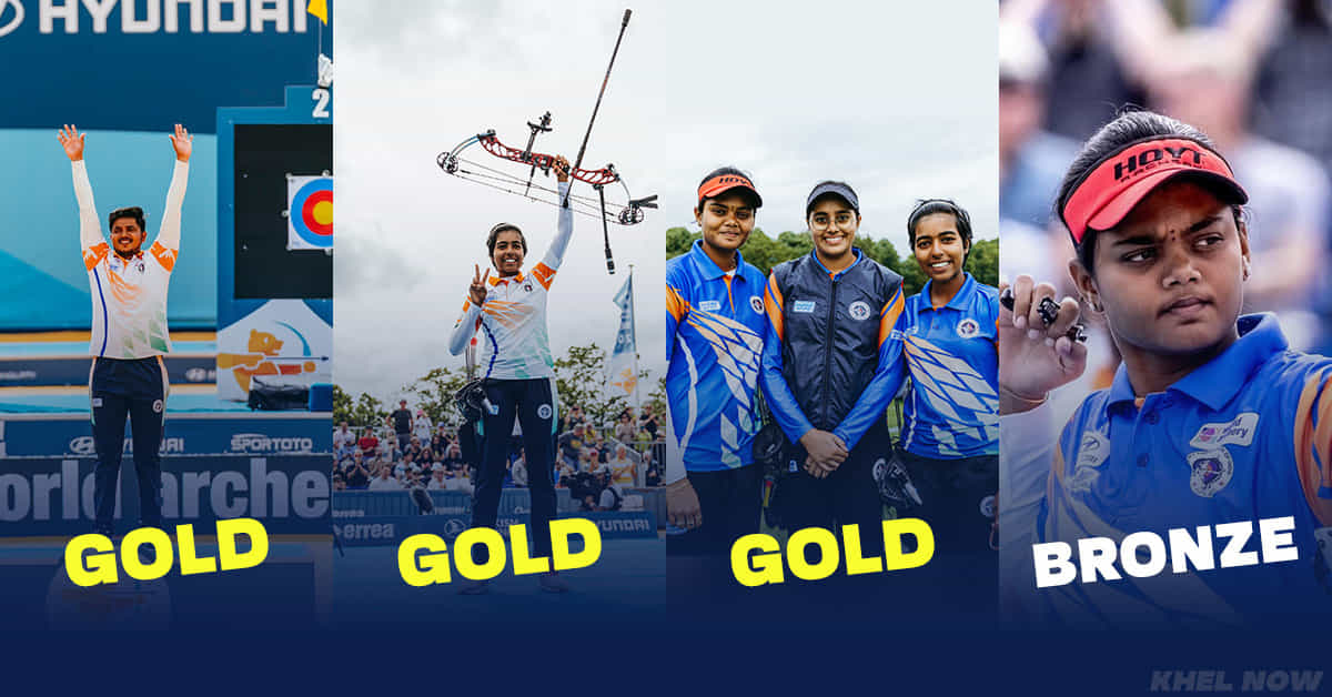 India return with best-ever medal haul from Archery World Championships 2023
