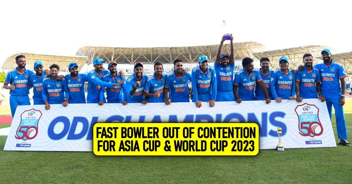 India fast bowler out of contention for Asia Cup, World Cup with England cricket county stint