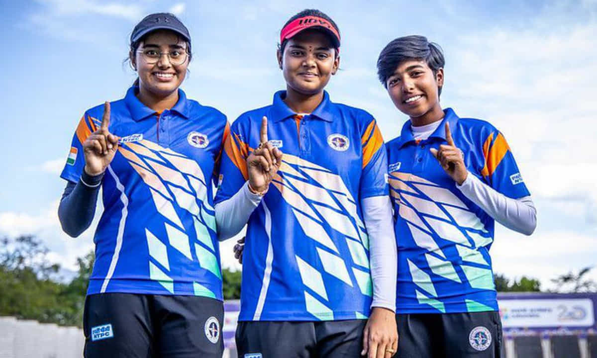 World Archery Championships 2023: Women's compound team clinch historic gold for India