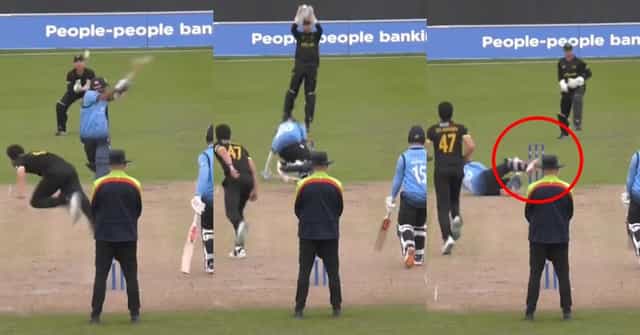 Watch: Prithvi Shaw's unlucky dismissal on county cricket debut for Northamptonshire