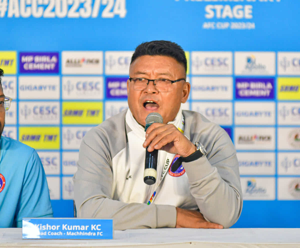 We'll look to play with resolute defence and go for win: Machhindra FC boss Kishor Kumar KC